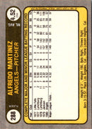 1981 Fleer Alfredo Martinez