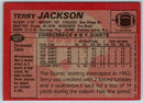 1983 Topps Terry Jackson