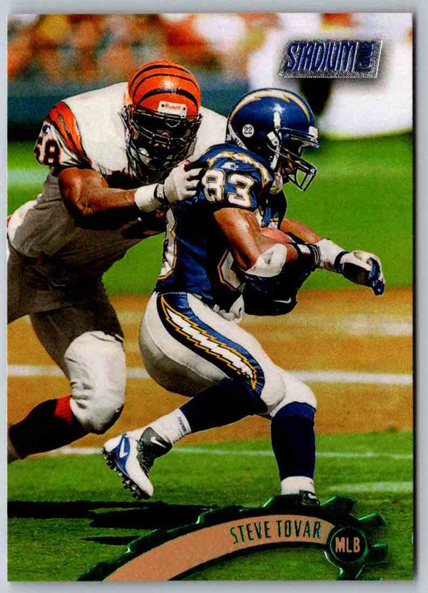 1997 Topps Stadium Club Football Steve Tovar #291