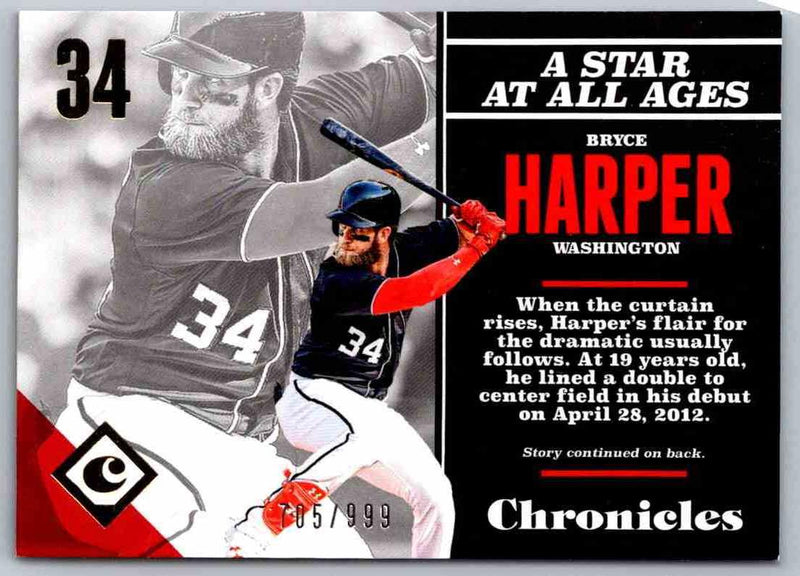 2017 Chronicles Bryce Harper