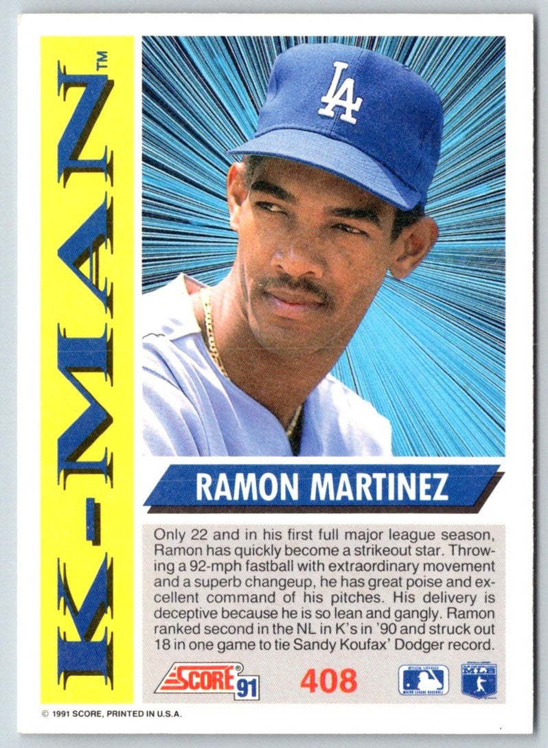 1991 Score Ramon Martinez