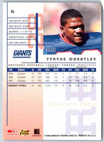 1998 Leaf Rookies And Stars Tyrone Wheatley #6