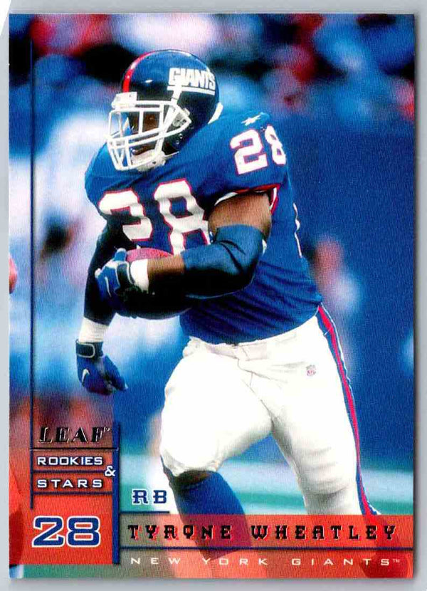 1998 Leaf Rookies And Stars Tyrone Wheatley #6