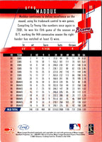 2001 Leaf Rookies & Stars Greg Maddux #89