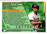 1996 Bowman Damon Hollins #332