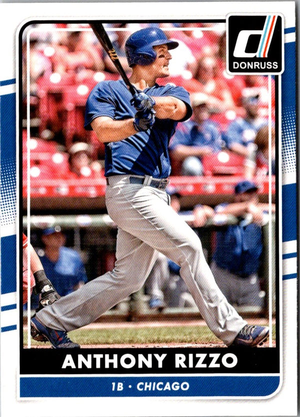 2016 Donruss Anthony Rizzo #87