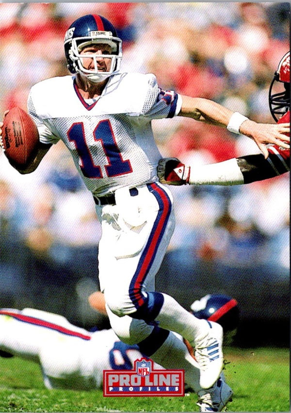 1992 Pro Line Profiles Phil Simms #350