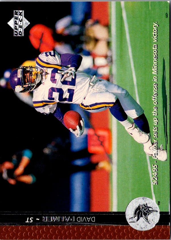 1996 Upper Deck David Palmer #258