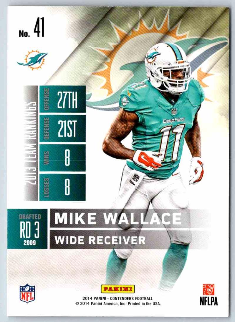 2014 Contenders Mike Wallace