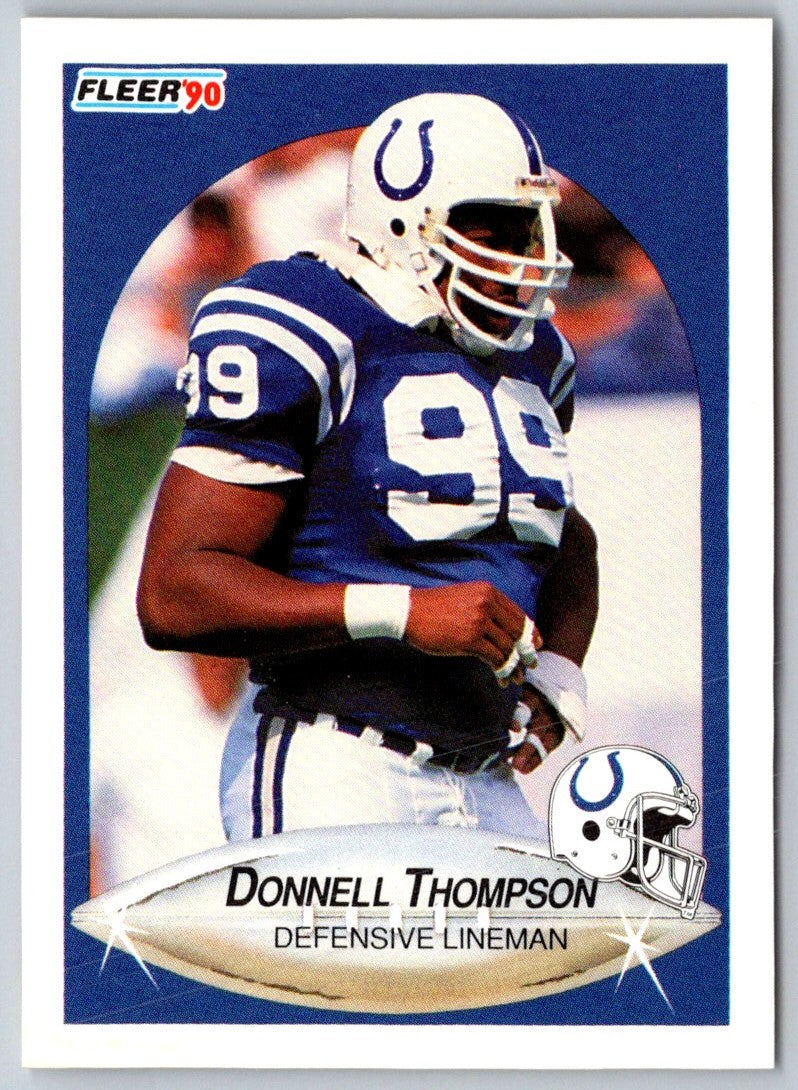 1990 Fleer Donnell Thompson
