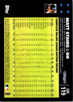 2007 Topps Updates & Highlights Matt Stairs #UH119