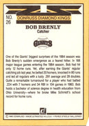 1985 Leaf Bob Brenly