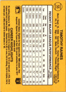 1987 Donruss Tim Raines