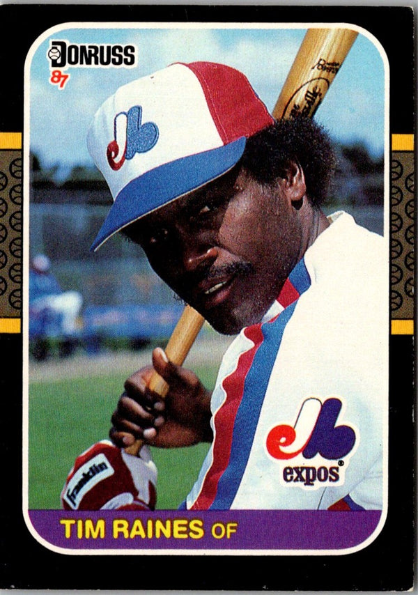 1987 Donruss Tim Raines #56