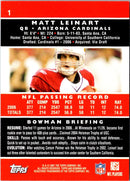 2007 Topps Matt Leinart