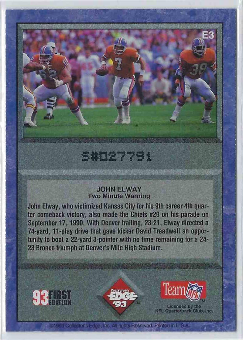 1993 Edge John Elway