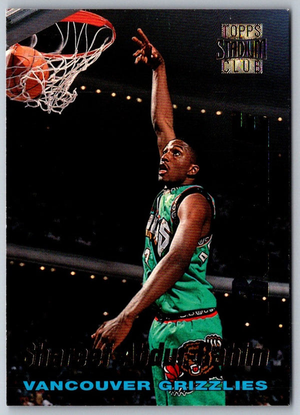 1996 Stadium Club Rookies I Shareef Abdur-Rahim #R3