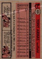 1981 Topps Tony Armas #629