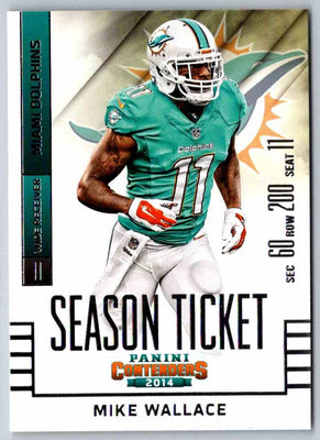 2014 Contenders Mike Wallace #41