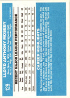 1982 Donruss Lloyd Moseby #129