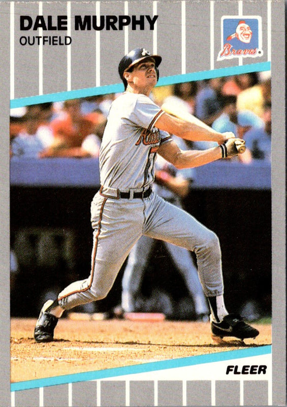 1989 Fleer Dale Murphy #596