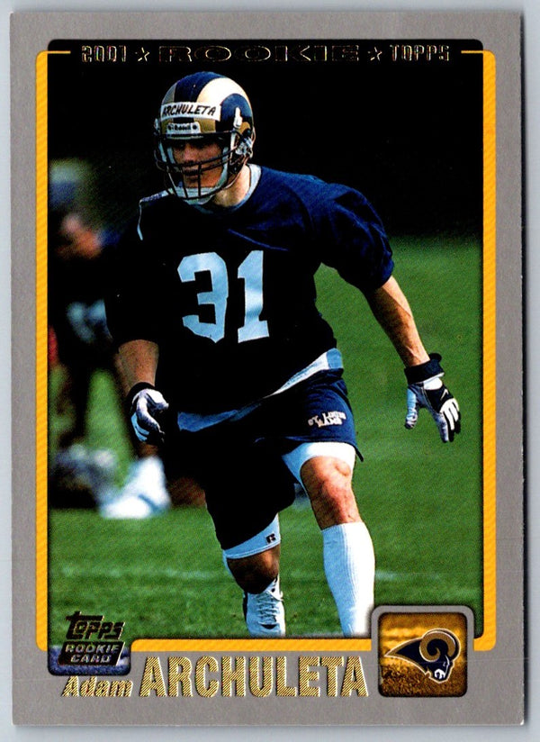 2001 Topps Adam Archuleta #324 Rookie