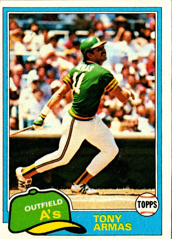 1981 Topps Tony Armas #629