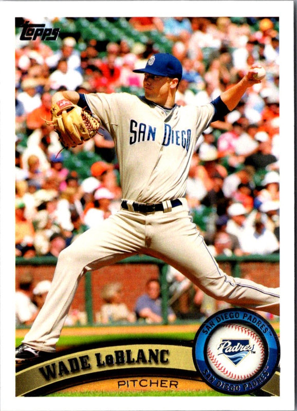 2011 Topps Wade LeBlanc #248