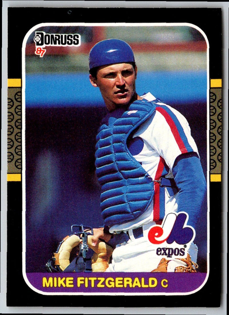 1987 Donruss Mike Fitzgerald