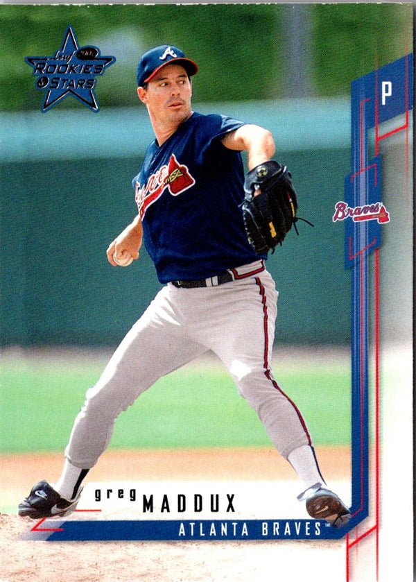 2001 Leaf Rookies & Stars Greg Maddux #89