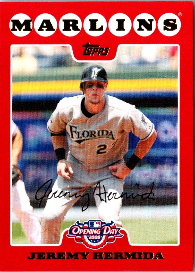 2008 Topps Opening Day Jeremy Hermida