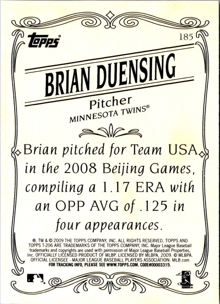 2009 Topps 206 Brian Duensing