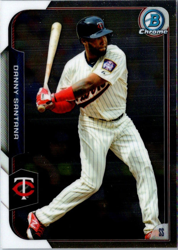 2015 Bowman Chrome Danny Santana #159