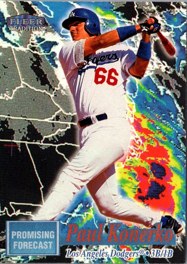 1998 Fleer Tradition Promising Forecast Paul Konerko #9PF