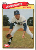 1989 Swell Baseball Greats Claude Osteen #17