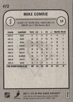 2011 O-Pee-Chee Mike Comrie #472
