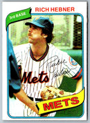 1980 Topps Rich Hebner
