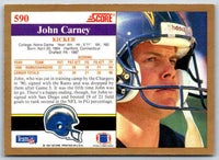1991 Score John Carney #590