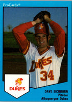 1989 ProCards Dave Eichhorn #61