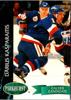 1992 Parkhurst Darius Kasparaitis #102