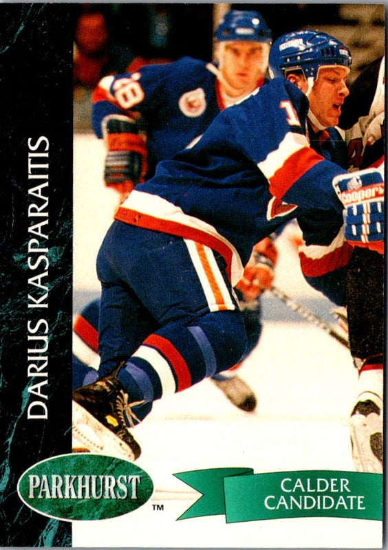 1992 Parkhurst Darius Kasparaitis #102
