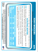 2011 Bowman Chrome Prospect Tony Wolters