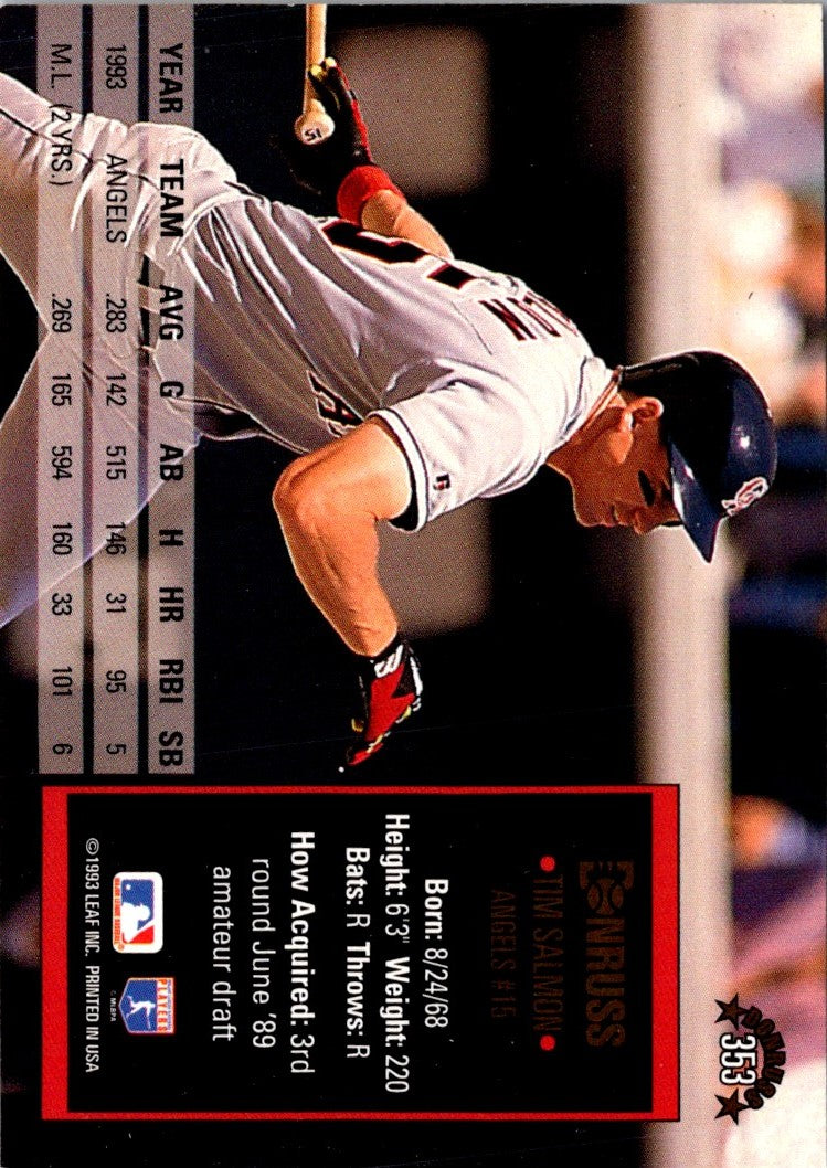 1994 Donruss Tim Salmon