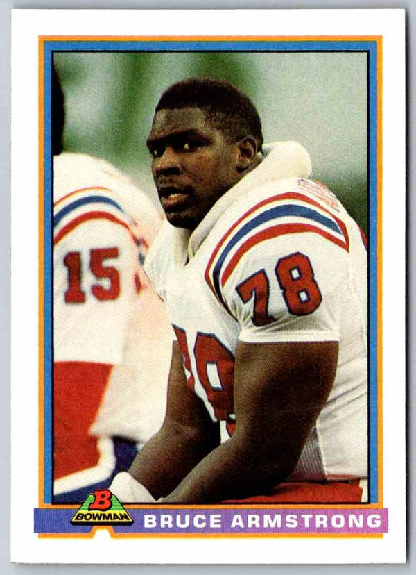 1991 Bowman Football Bruce Armstrong #322