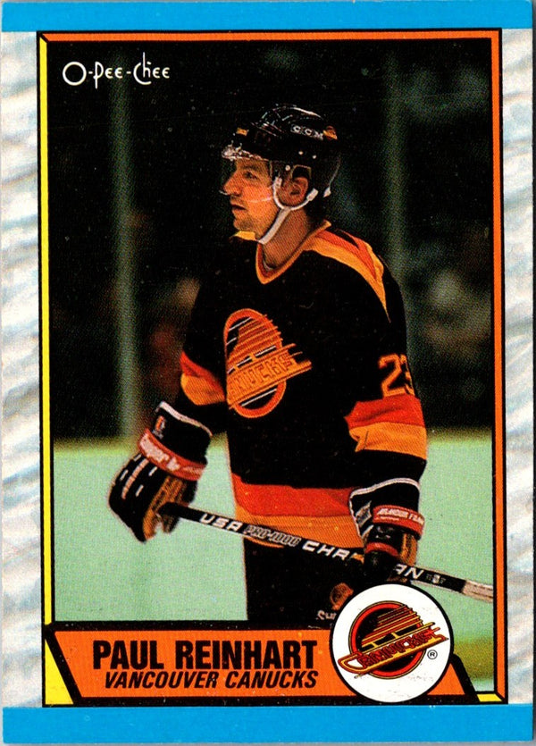 1989 O-Pee-Chee Paul Reinhart #148