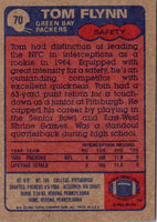 1985 Topps Tom Flynn #70 Rookie
