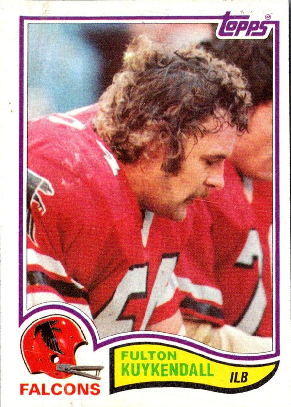 1982 Topps Fulton Kuykendall #285 Rookie