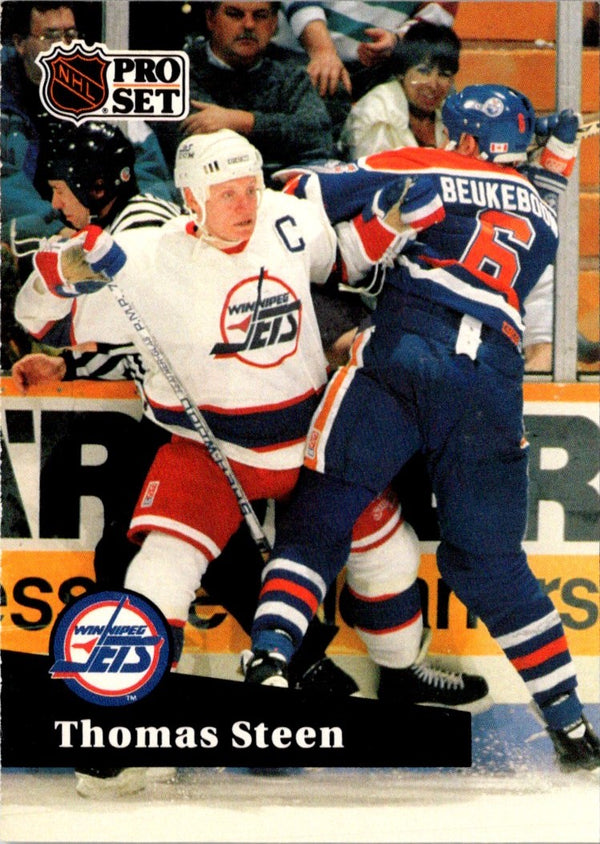 1991 Pro Set Thomas Steen #271
