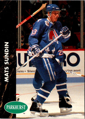 1991 Parkhurst Mats Sundin #144
