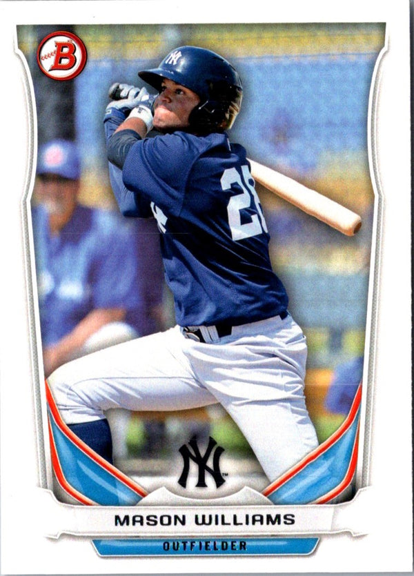 2014 Bowman Draft Picks & Prospects Top Mason Williams #TP-64